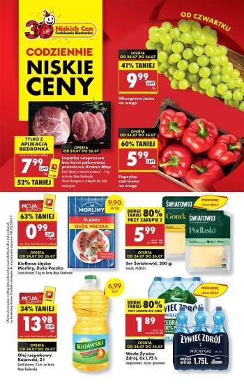 Gazetka Biedronka - 24.07.2025 - 30.07.2025.