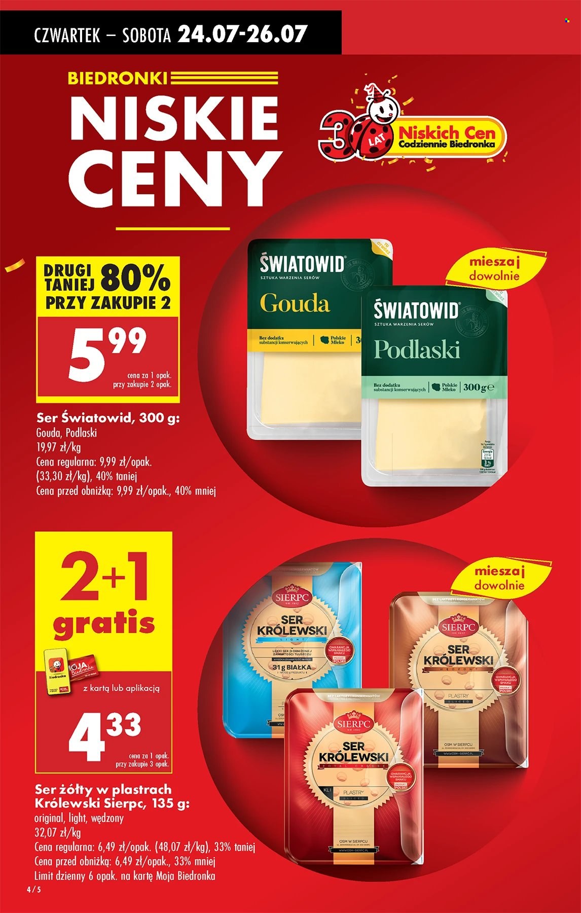 Gazetka Biedronka - 24.07.2025 - 30.07.2025. Strona 4