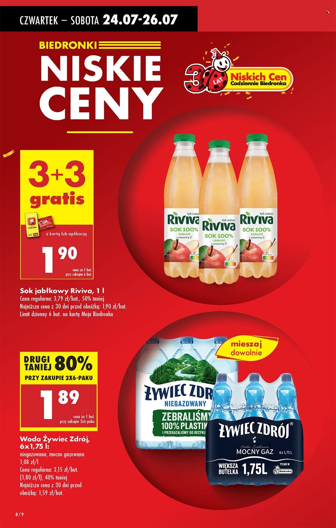Gazetka Biedronka - 24.07.2025 - 30.07.2025. Strona 8