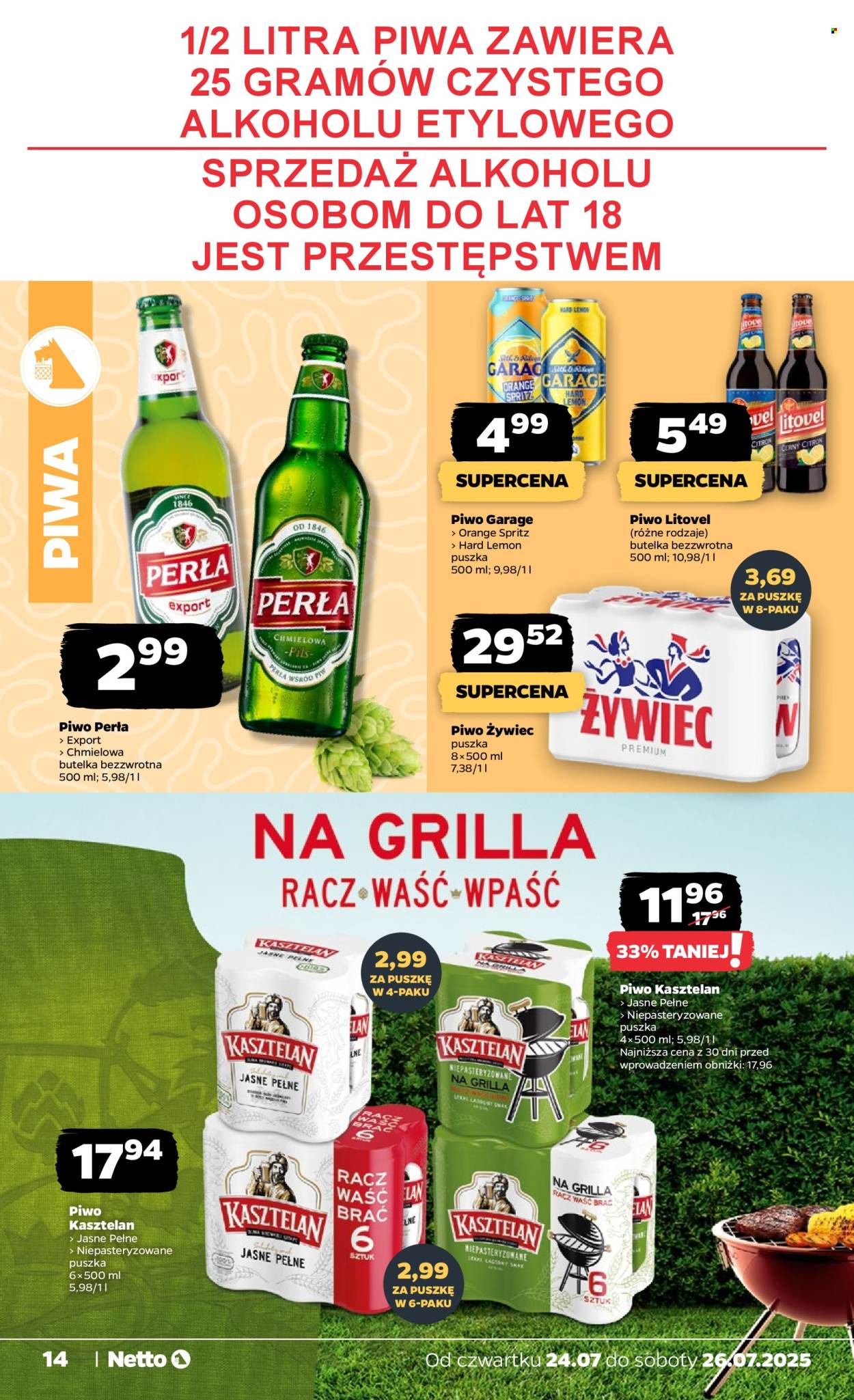 Gazetka Netto - 24.07.2025 - 26.07.2025. Strona 14