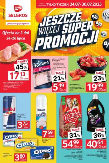 Gazetka Selgros - 24.07.2025 - 30.07.2025.