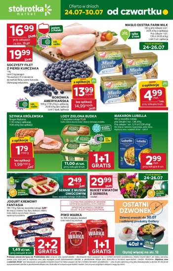Gazetka Stokrotka Market - 24.07.2025 - 30.07.2025.