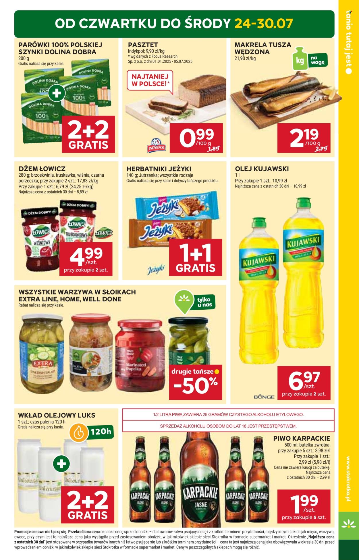 Gazetka Stokrotka Supermarket - 24.07.2025 - 30.07.2025. Strona 3