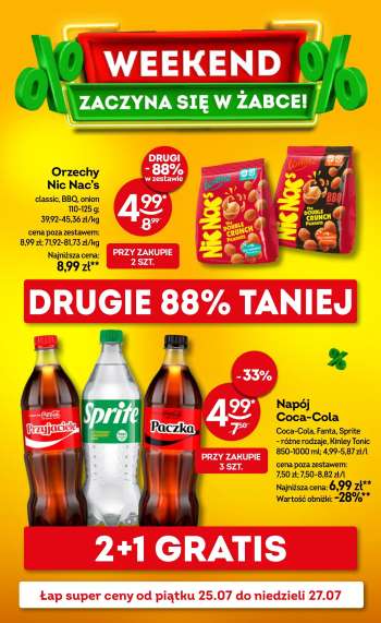 Gazetka Żabka - 25.07.2025 - 27.07.2025.