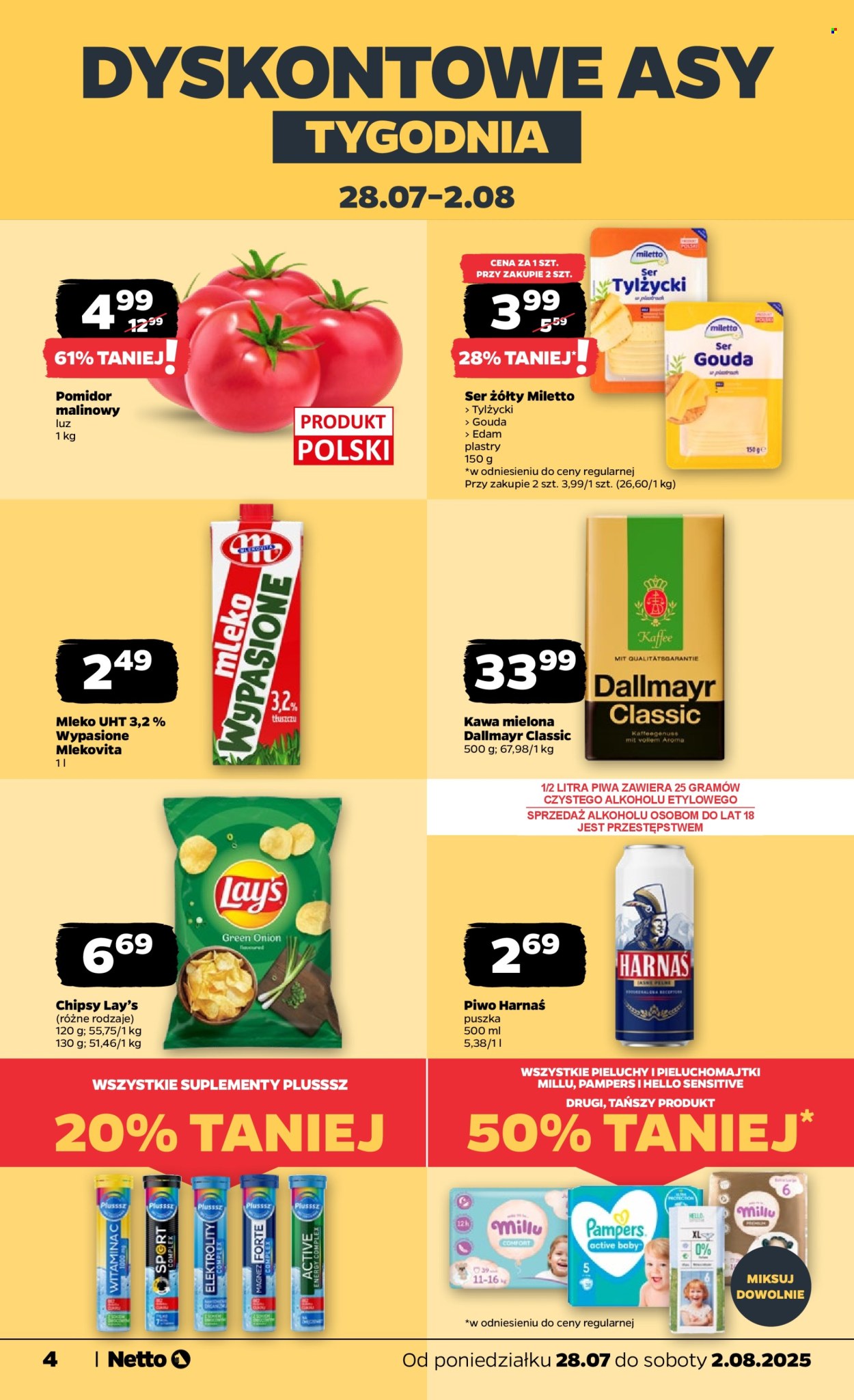 Gazetka Netto - 28.07.2025 - 2.08.2025. Strona 4