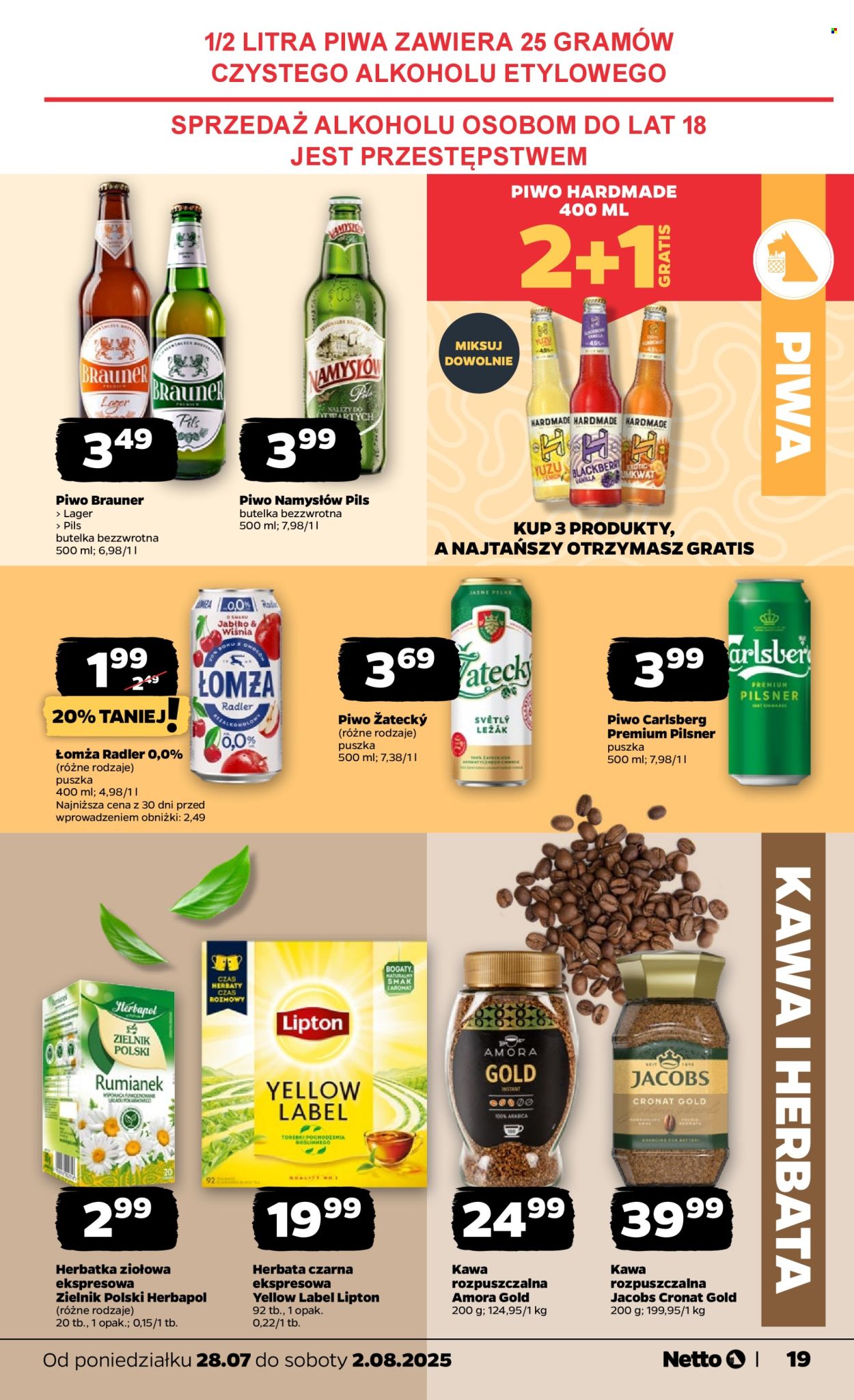 Gazetka Netto - 28.07.2025 - 2.08.2025. Strona 19