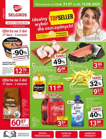 Gazetka Selgros - 31.07.2025 - 13.08.2025.