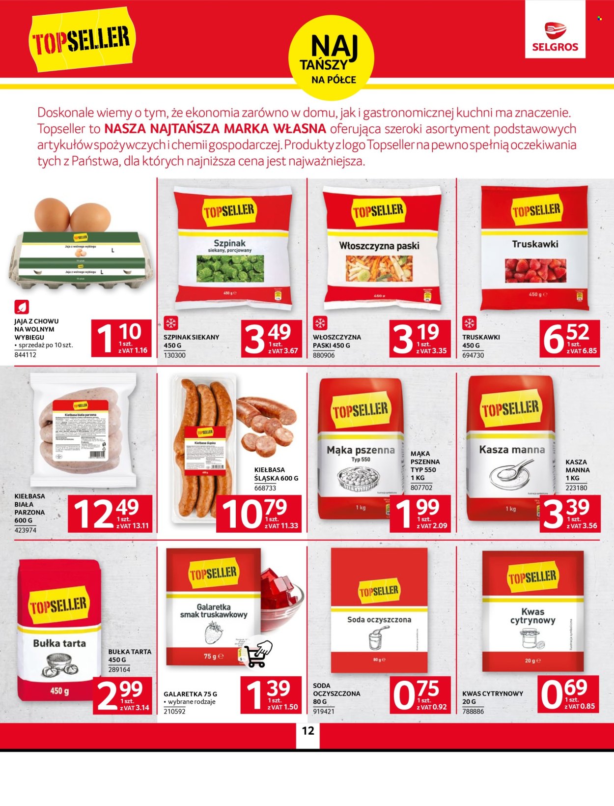 Gazetka Selgros - 31.07.2025 - 13.08.2025. Strona 12
