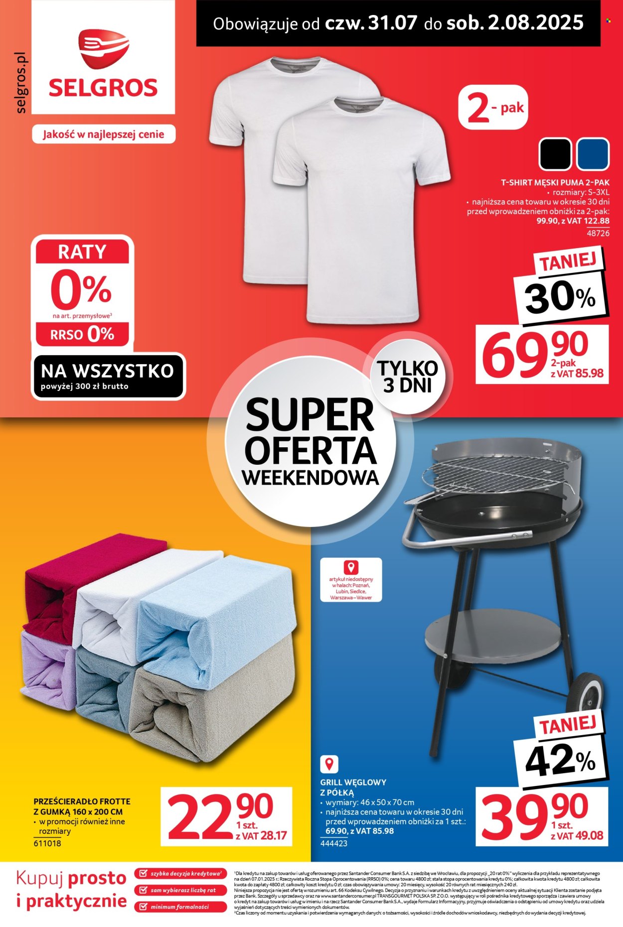 Gazetka Selgros - 31.07.2025 - 2.08.2025. Strona 1
