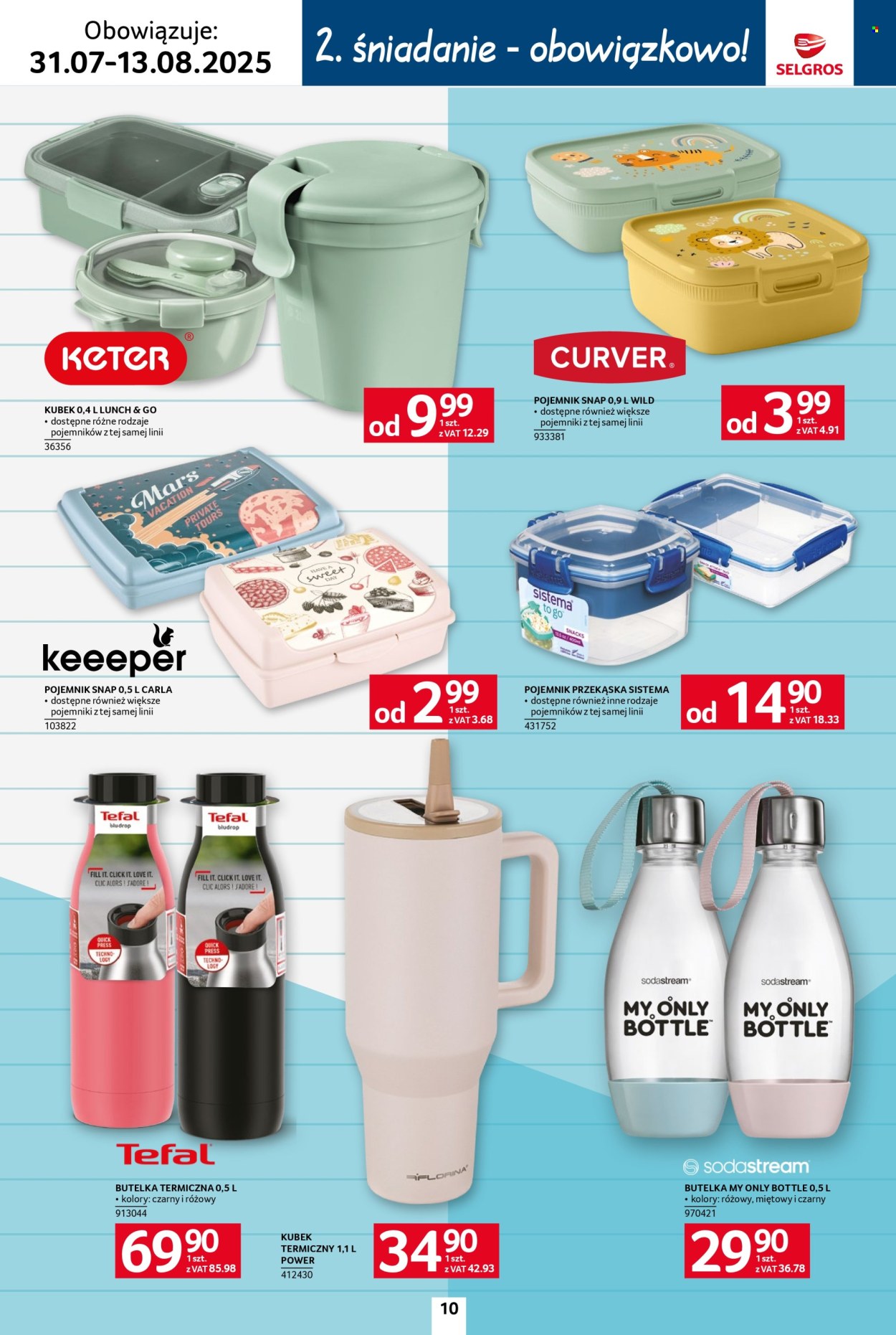 Gazetka Selgros - 31.07.2025 - 13.08.2025. Strona 10