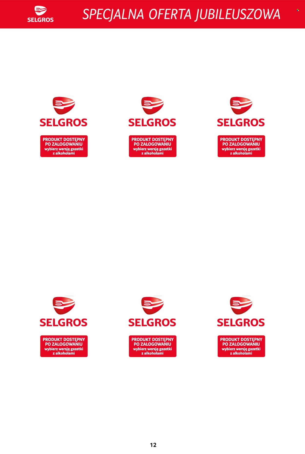 Gazetka Selgros - 31.07.2025 - 13.08.2025. Strona 12
