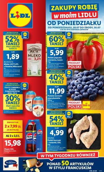 Gazetka Lidl - 28.07.2025 - 30.07.2025.