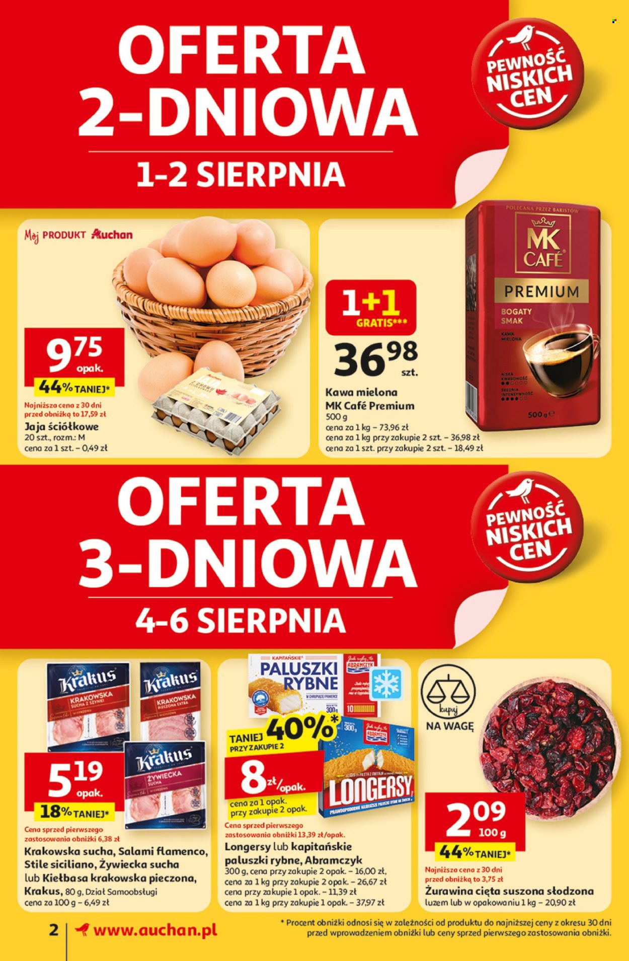 Gazetka Auchan - 31.07.2025 - 6.08.2025. Strona 2