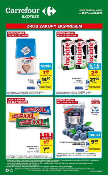 Gazetka Carrefour Express - 29.07.2025 - 4.08.2025.