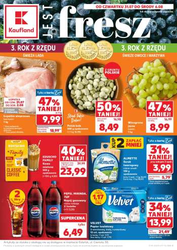 Gazetka Kaufland - 31.07.2025 - 6.08.2025.