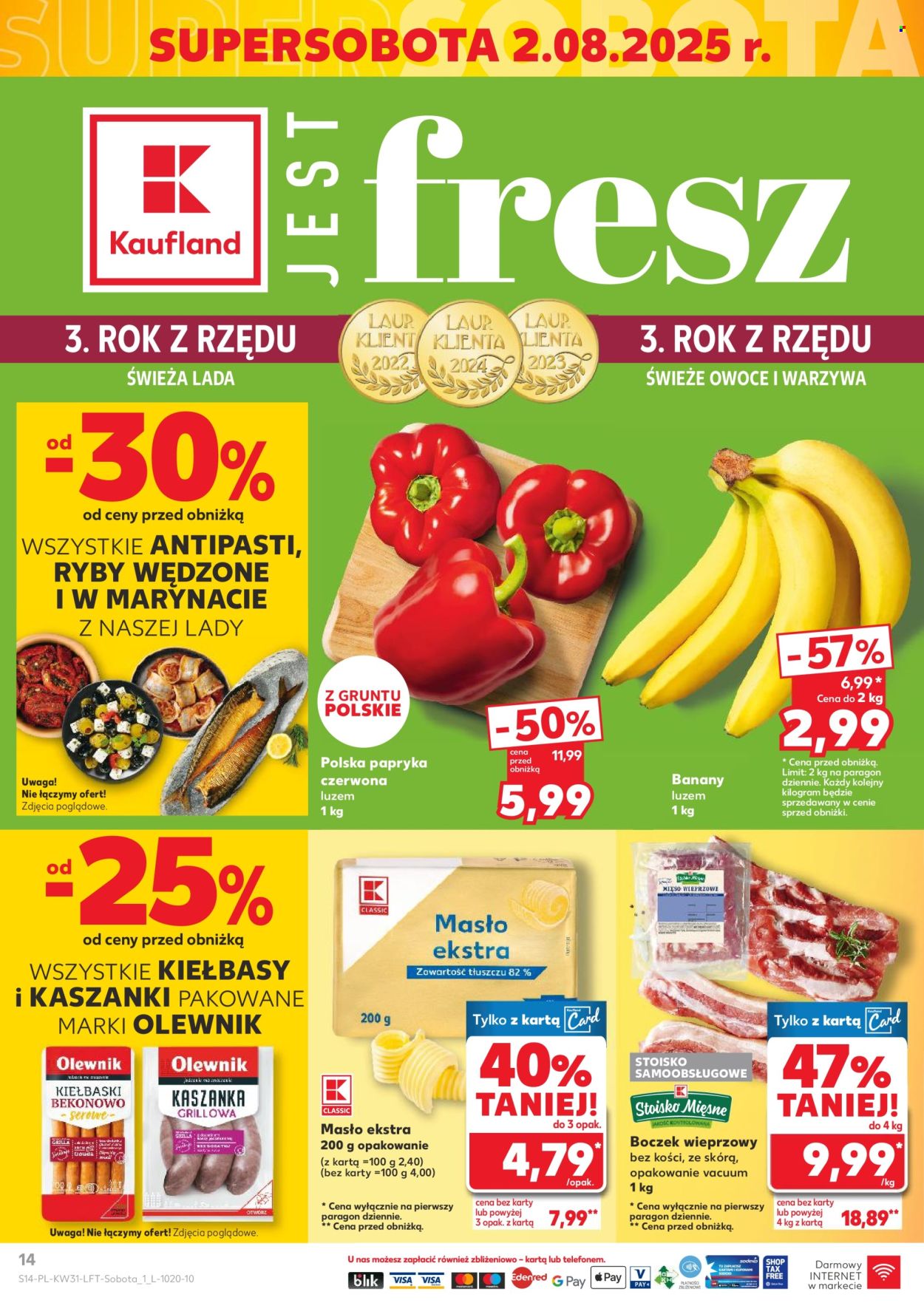 Gazetka Kaufland - 31.07.2025 - 6.08.2025. Strona 14