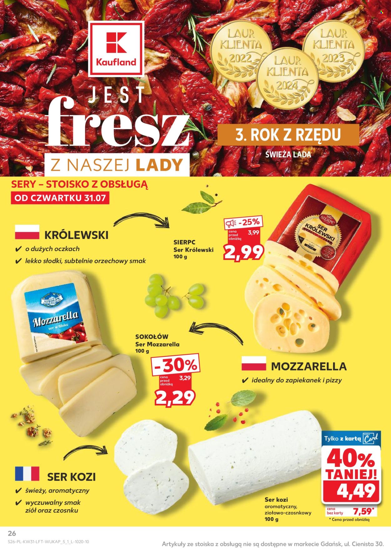 Gazetka Kaufland - 31.07.2025 - 6.08.2025. Strona 26