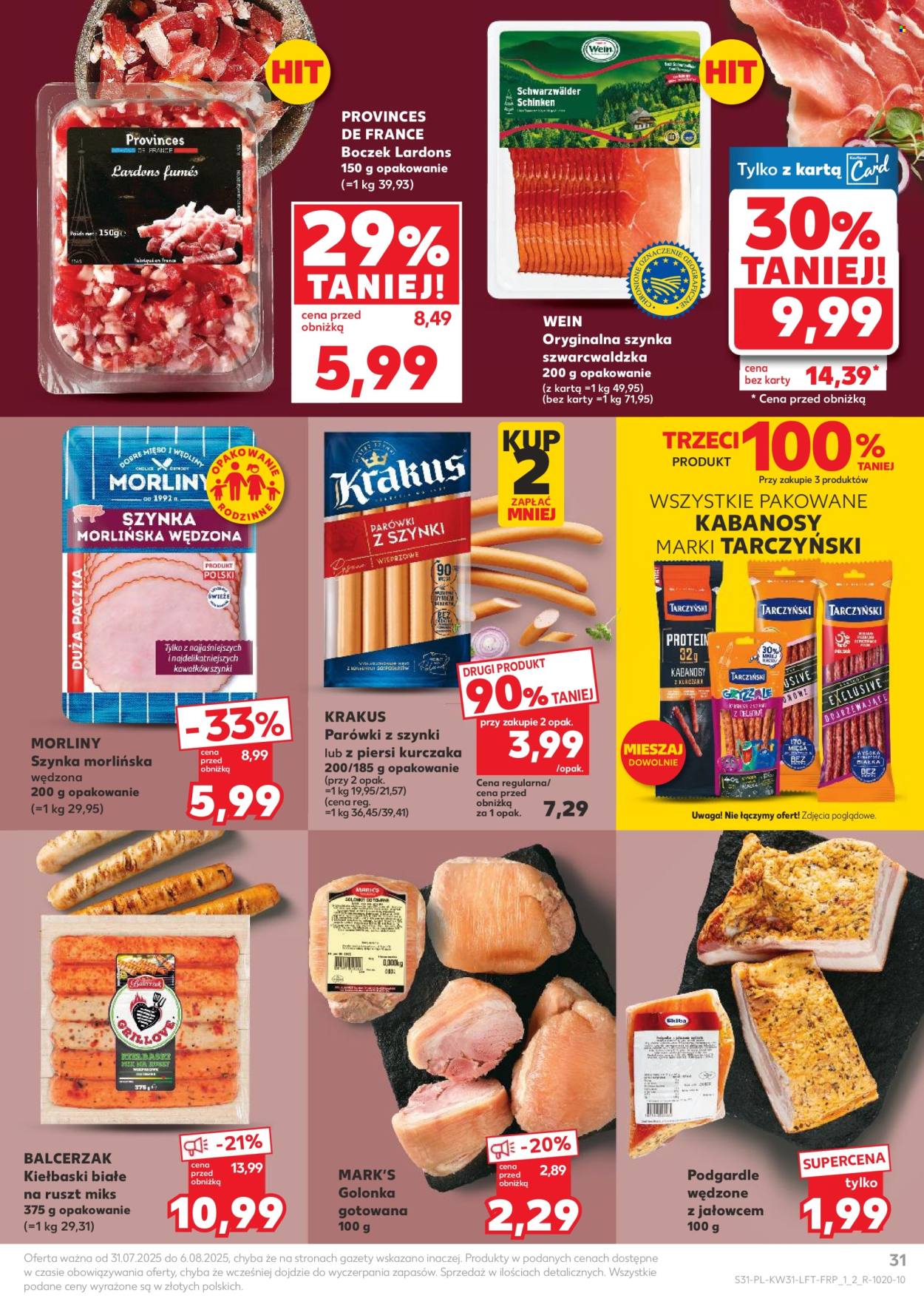 Gazetka Kaufland - 31.07.2025 - 6.08.2025. Strona 31