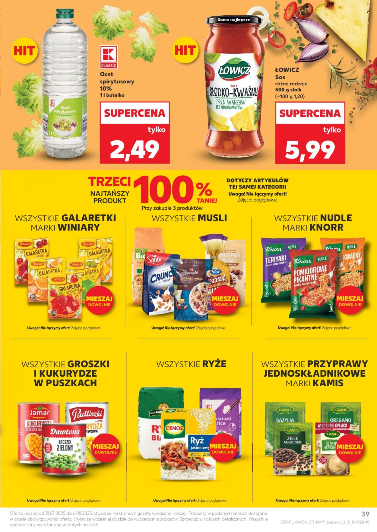 Gazetka Kaufland - 31.07.2025 - 6.08.2025. Strona 39