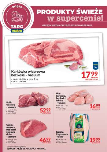 Gazetka Makro - 28.07.2025 - 2.08.2025.