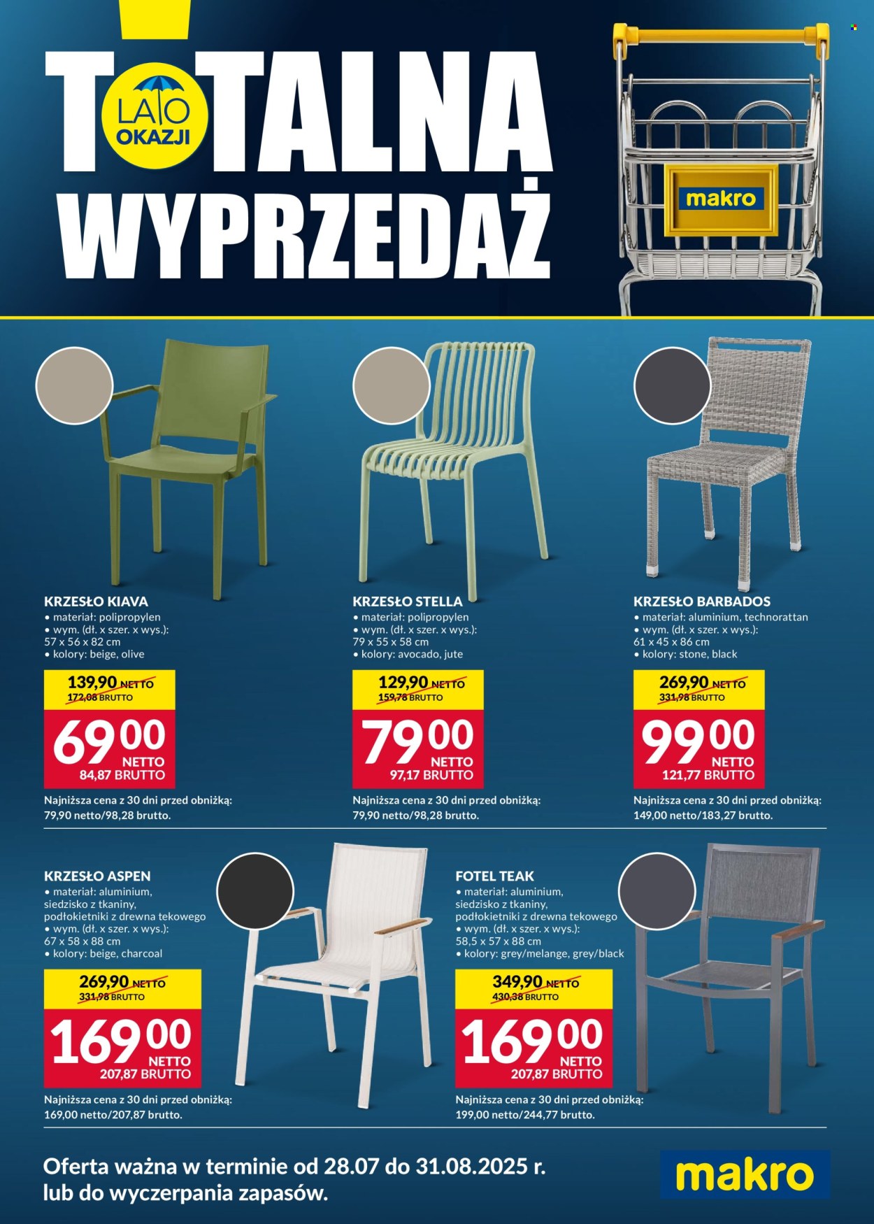Gazetka Makro - 28.07.2025 - 31.08.2025. Strona 1