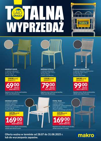 Gazetka Makro - 28.07.2025 - 31.08.2025.