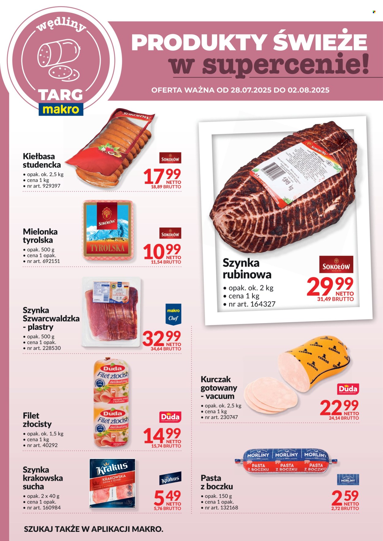 Gazetka Makro - 28.07.2025 - 2.08.2025. Strona 3