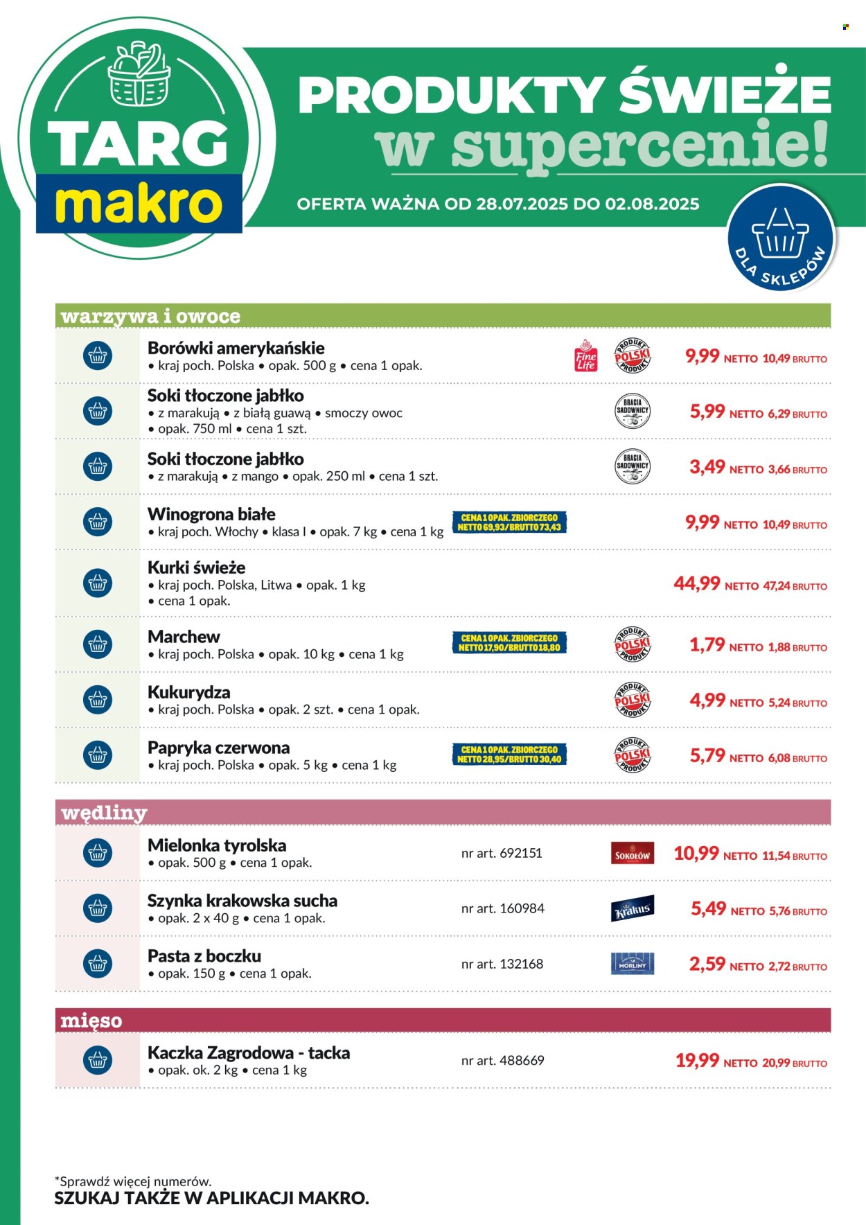 Gazetka Makro - 28.07.2025 - 2.08.2025. Strona 8