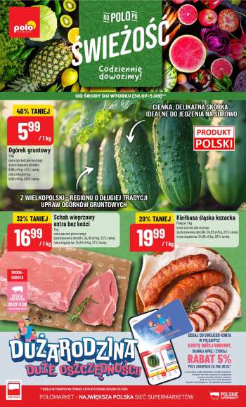 Gazetka Polomarket - 30.07.2025 - 5.08.2025.
