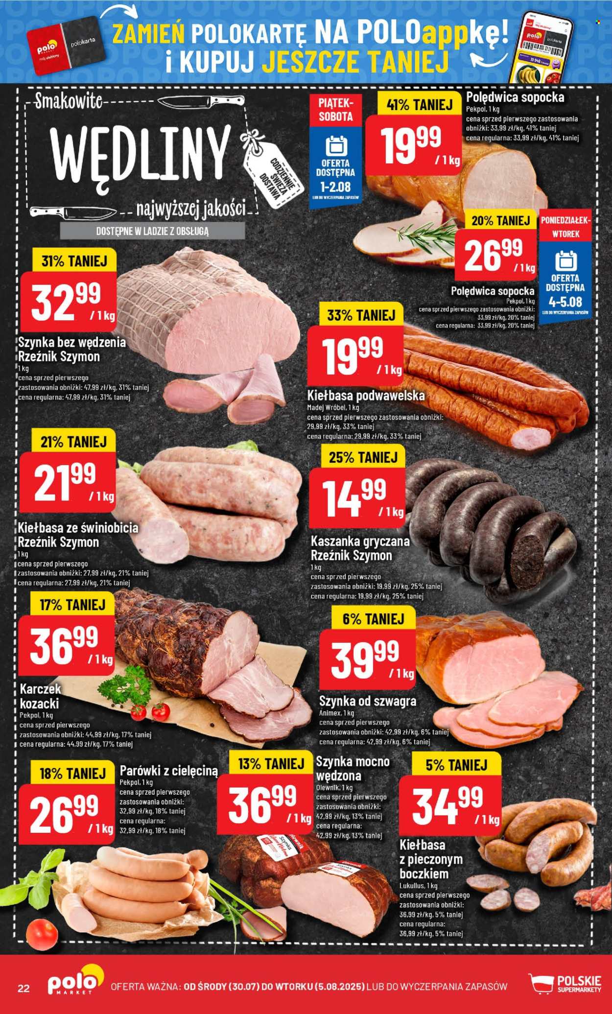 Gazetka Polomarket - 30.07.2025 - 5.08.2025. Strona 22