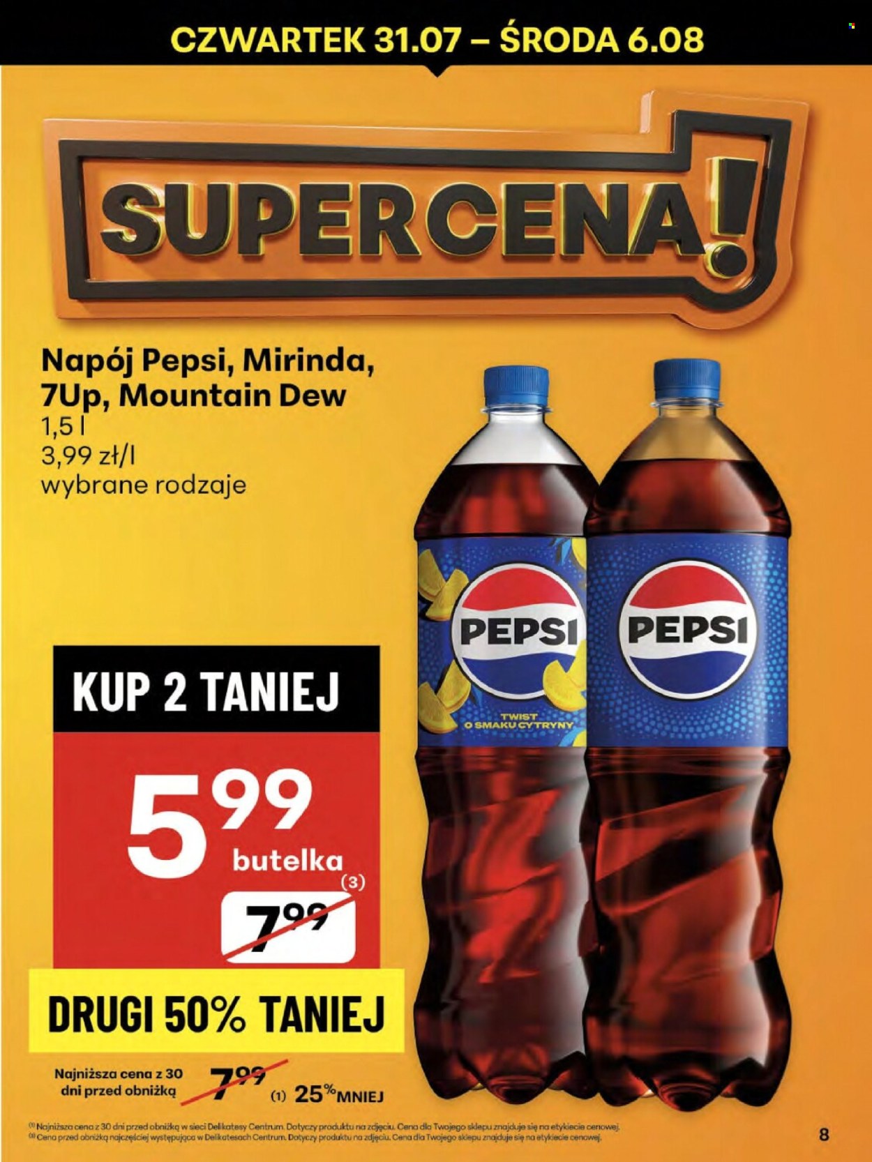 Gazetka Delikatesy Centrum - 31.07.2025 - 6.08.2025. Strona 8