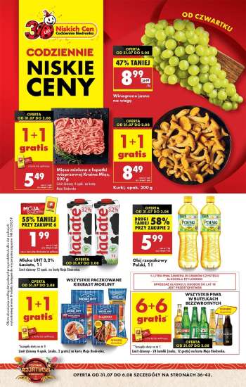 Gazetka Biedronka - 31.07.2025 - 6.08.2025.