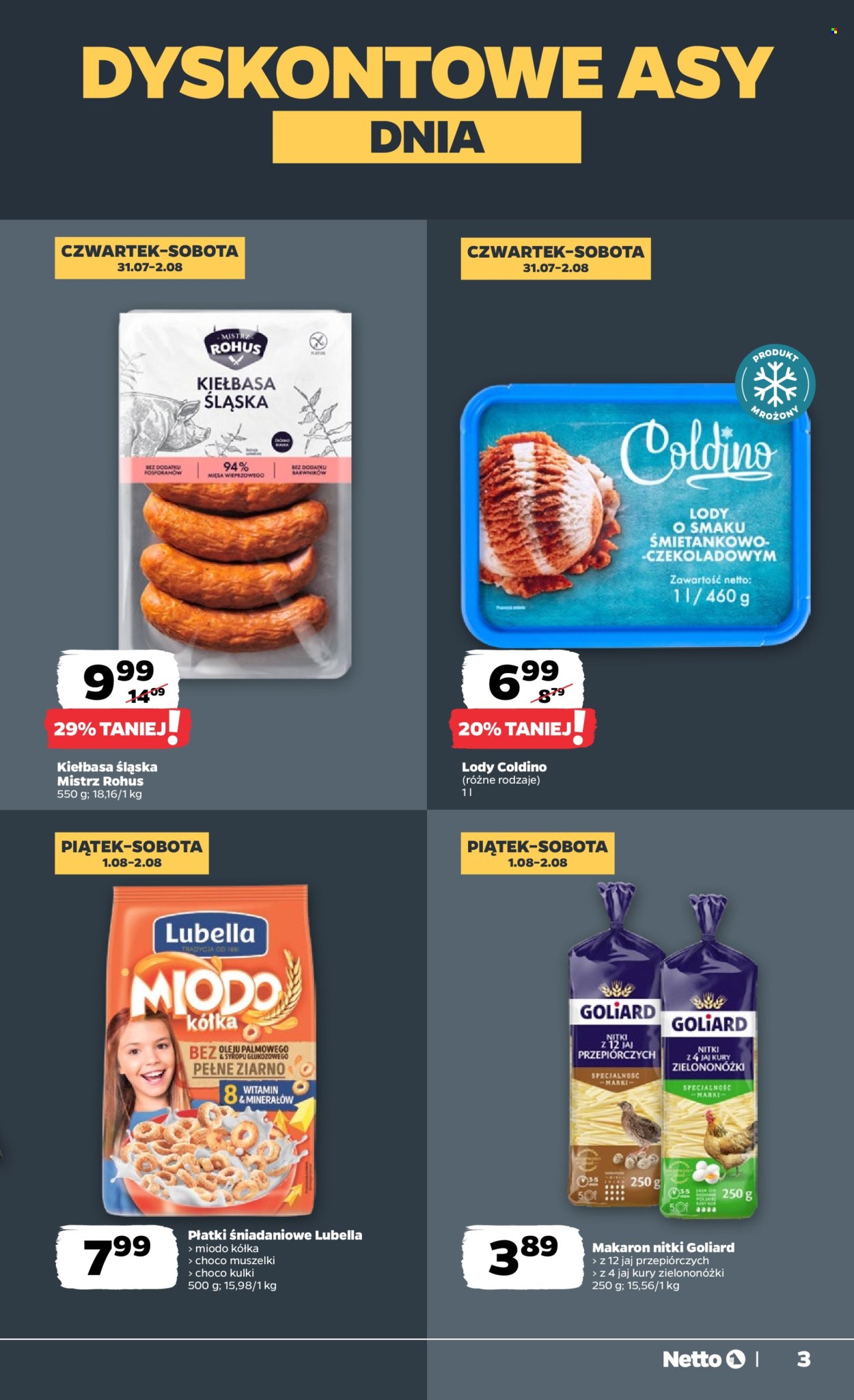 Gazetka Netto - 31.07.2025 - 2.08.2025. Strona 3