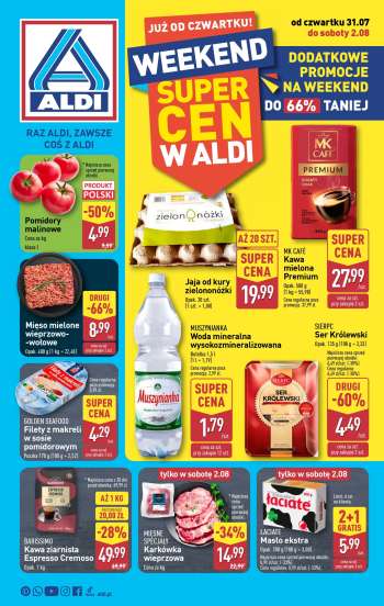 Gazetka ALDI - 31.07.2025 - 2.08.2025.