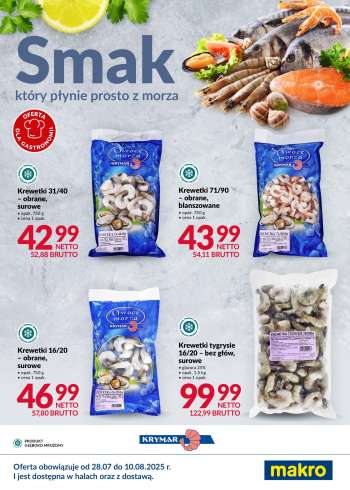 Gazetka Makro - 30.07.2025 - 10.08.2025.