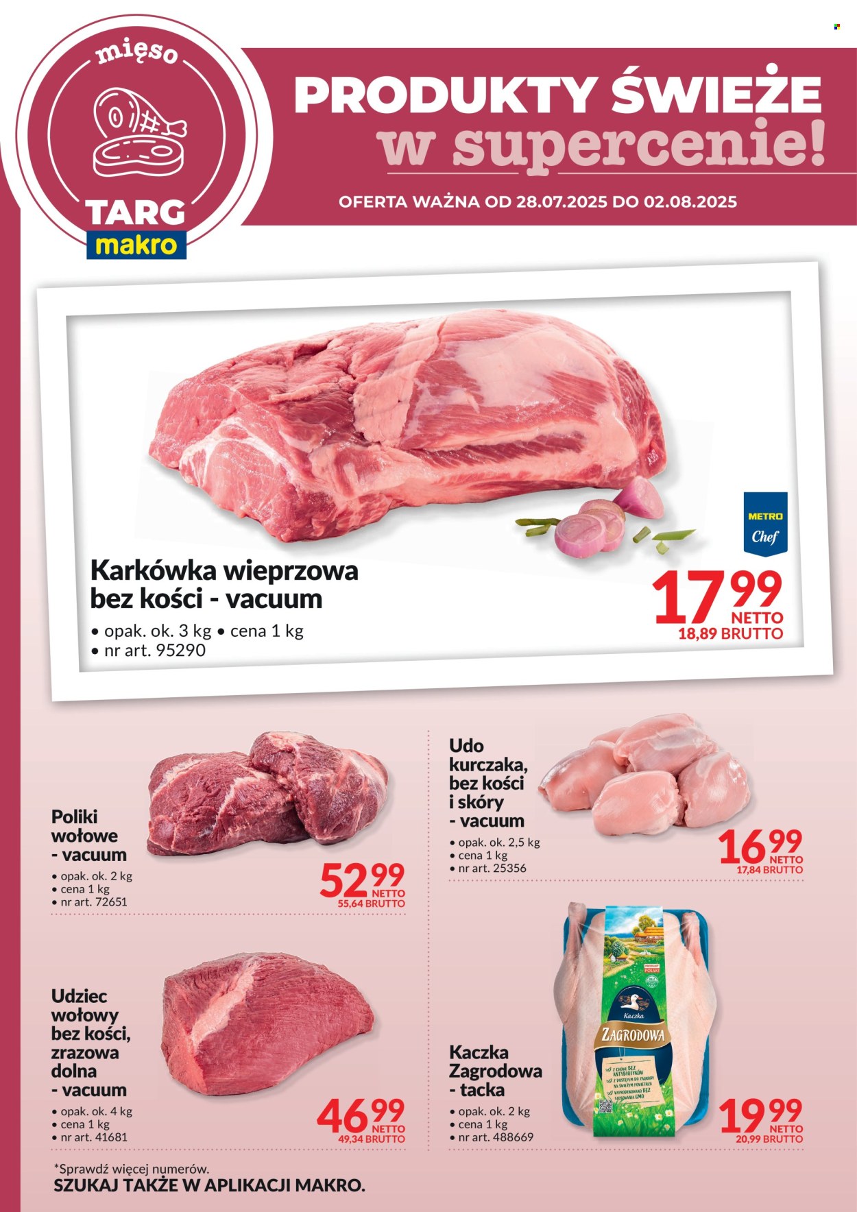 Gazetka Makro - 28.07.2025 - 2.08.2025. Strona 4