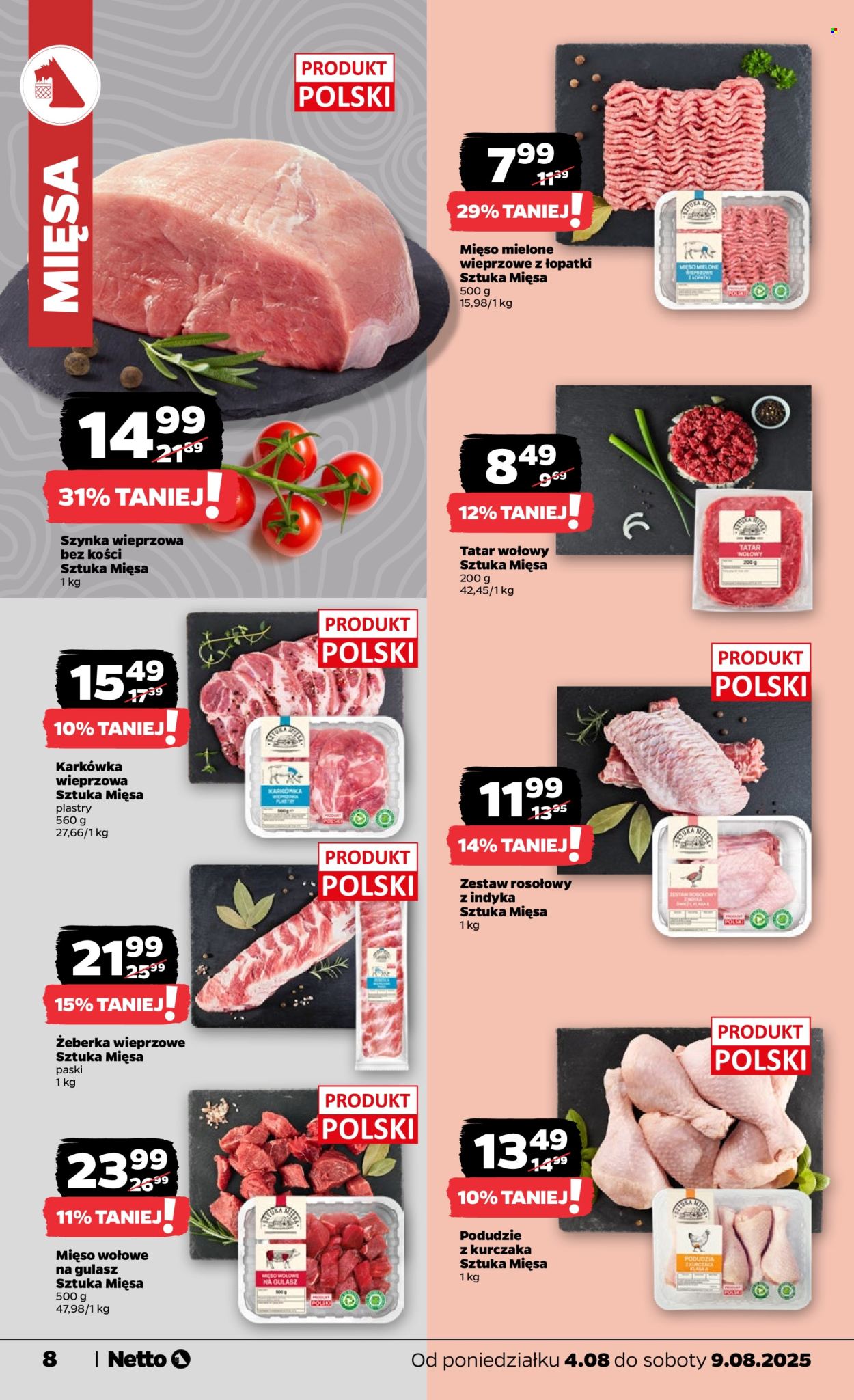 Gazetka Netto - 4.08.2025 - 9.08.2025. Strona 8