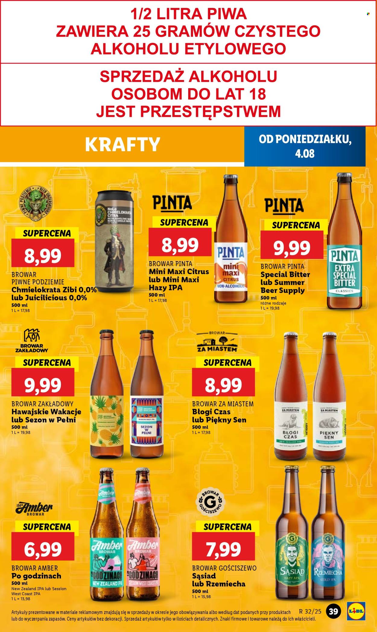 Gazetka Lidl - 4.08.2025 - 6.08.2025. Strona 47