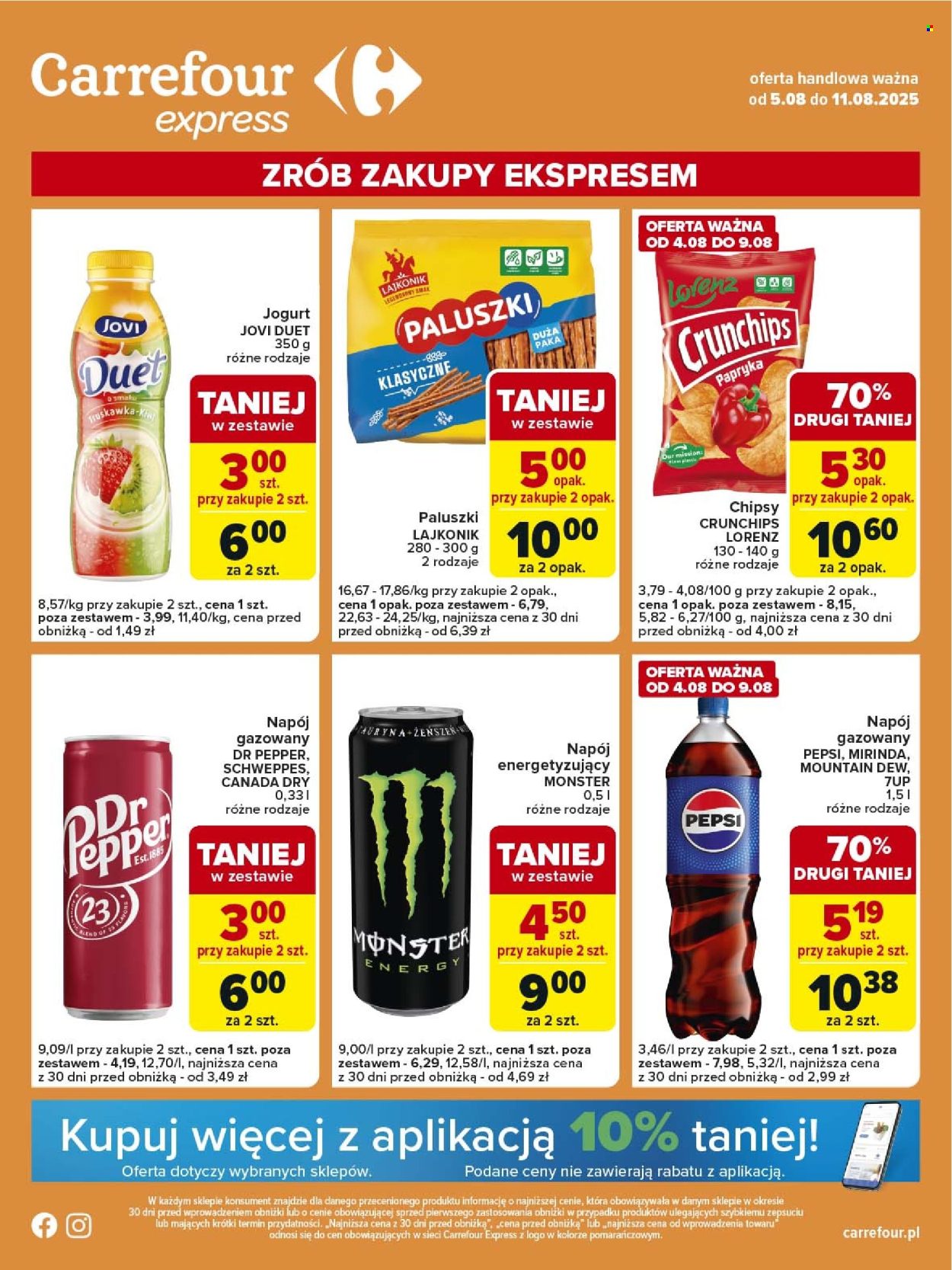 Gazetka Carrefour Express - 5.08.2025 - 11.08.2025. Strona 1