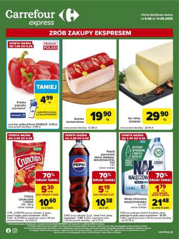 Gazetka Carrefour Express - 5.08.2025 - 11.08.2025.