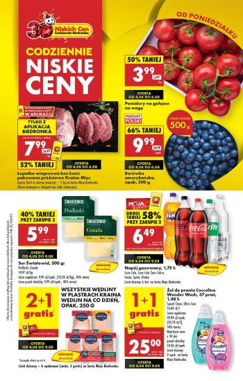 Gazetka Biedronka - 4.08.2025 - 9.08.2025.