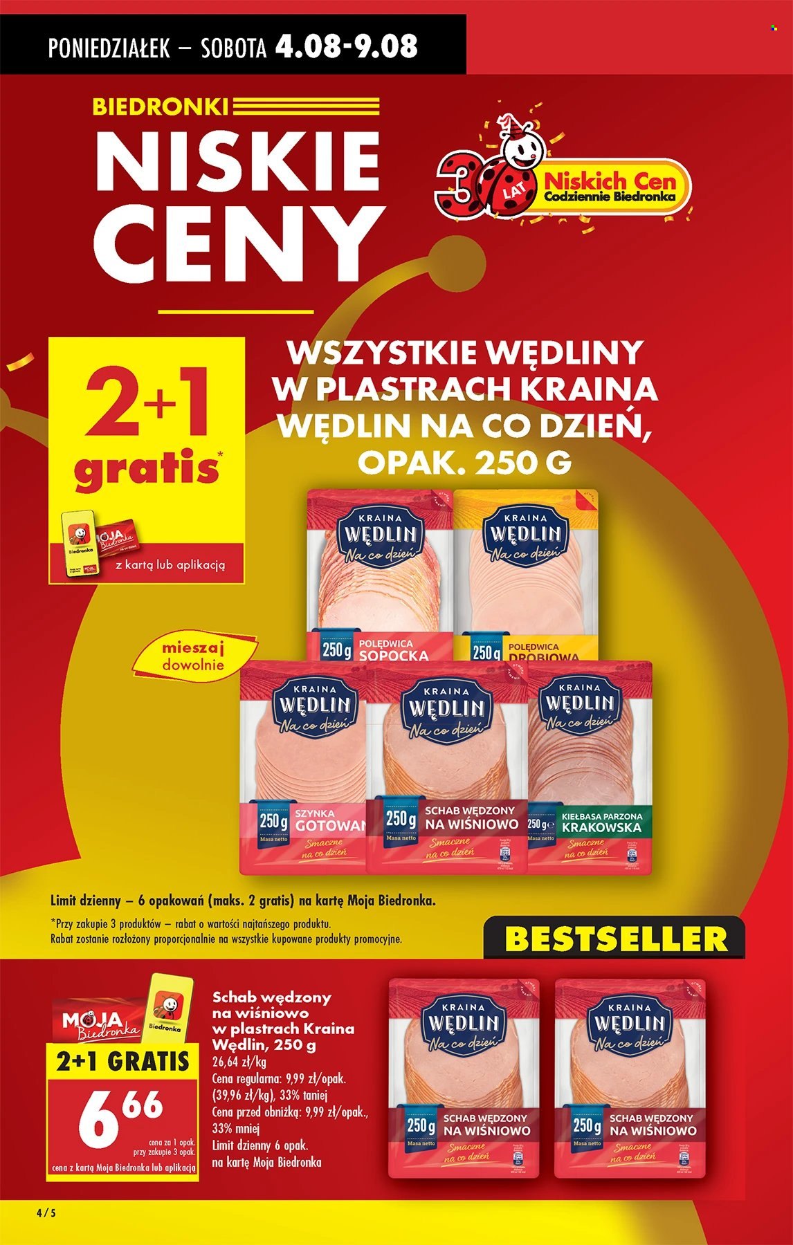 Gazetka Biedronka - 4.08.2025 - 9.08.2025. Strona 4