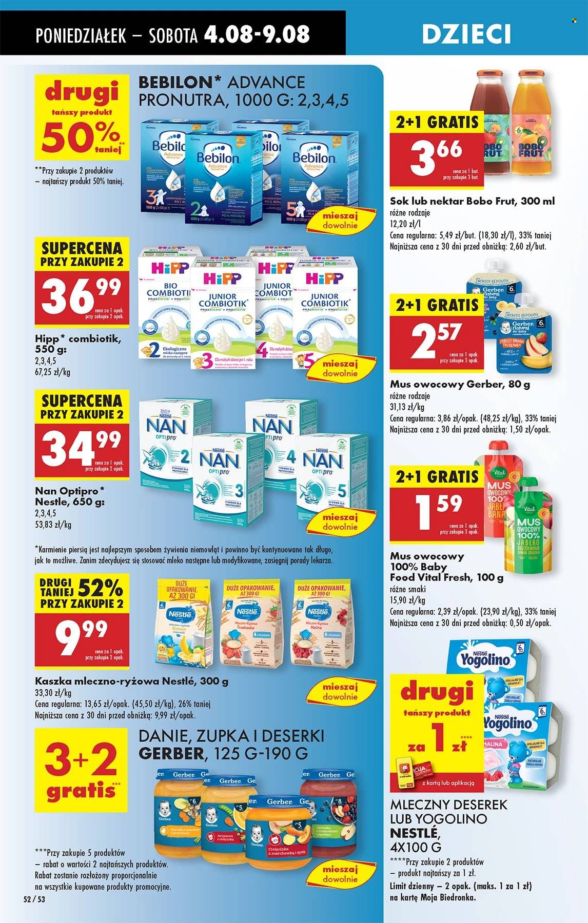 Gazetka Biedronka - 4.08.2025 - 9.08.2025. Strona 52
