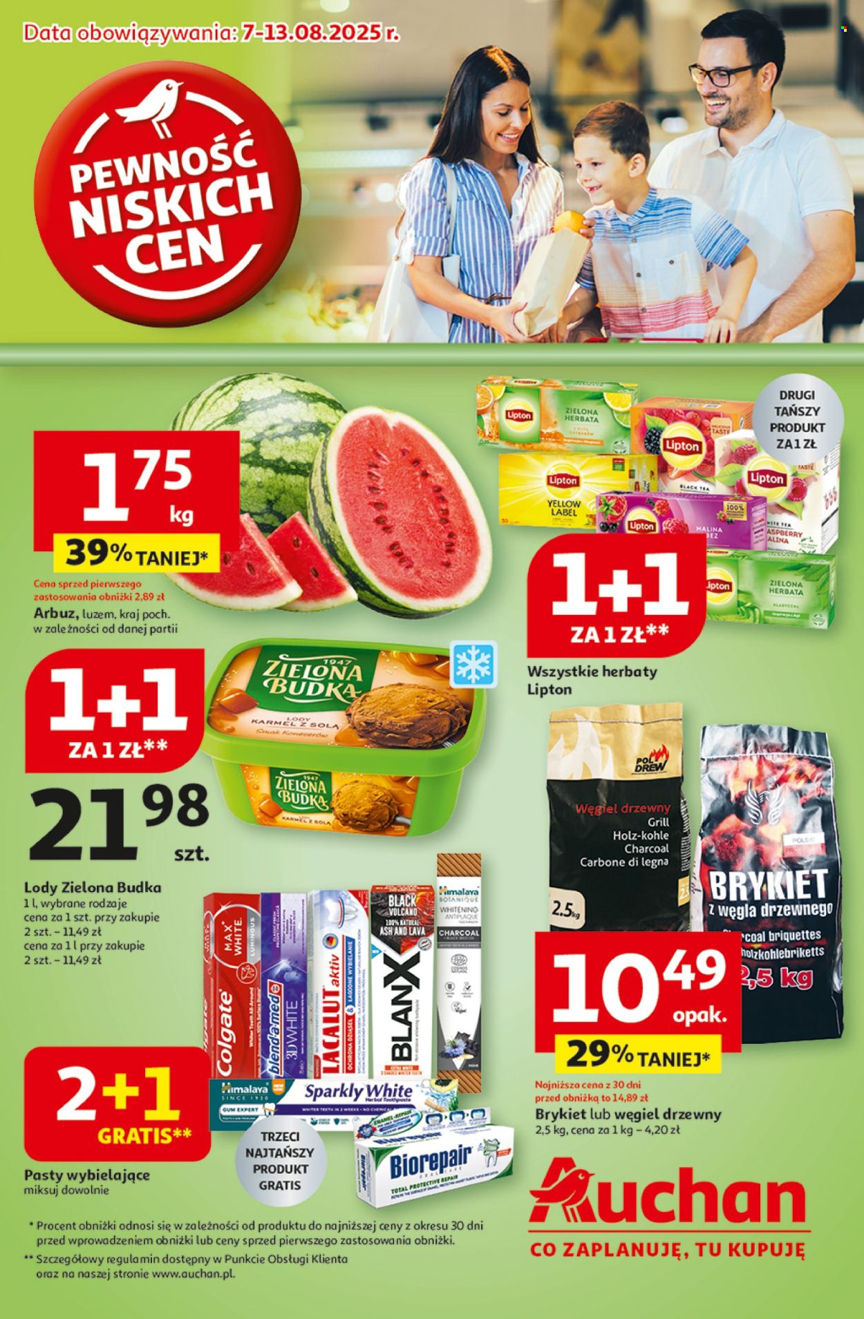 Gazetka Auchan - 7.08.2025 - 13.08.2025. Strona 1
