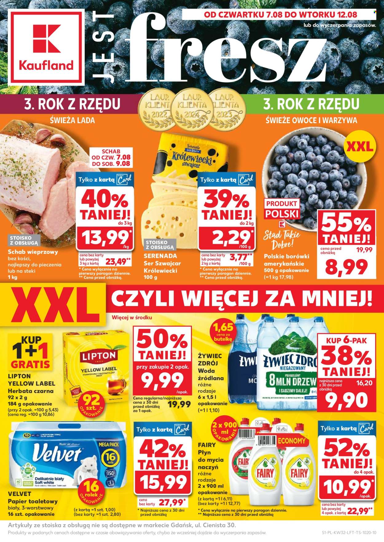 Gazetka Kaufland - 7.08.2025 - 12.08.2025. Strona 1