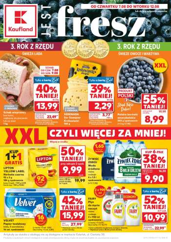 Gazetka Kaufland - 7.08.2025 - 12.08.2025.