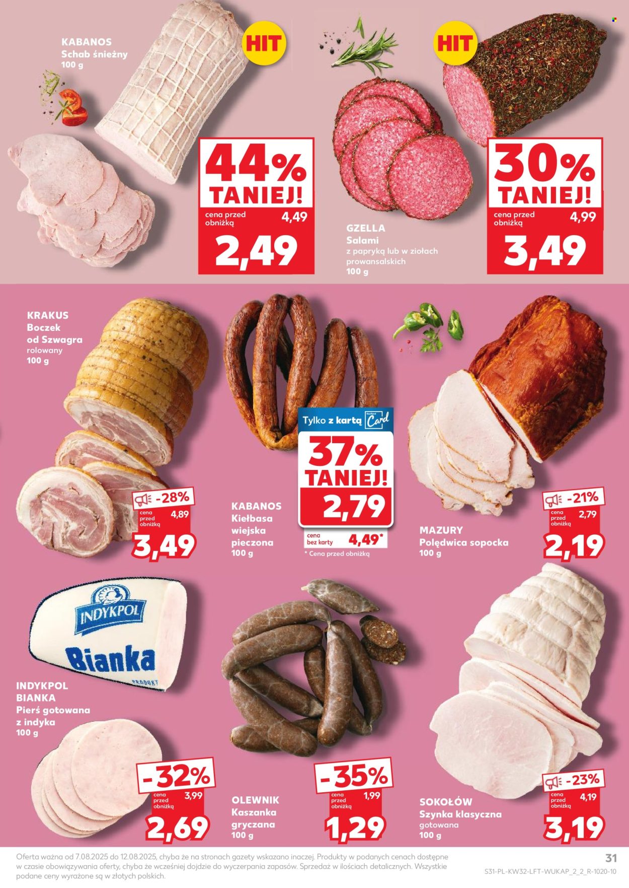 Gazetka Kaufland - 7.08.2025 - 12.08.2025. Strona 31