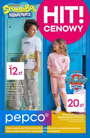 Gazetka Pepco - 7.08.2025 - 20.08.2025.