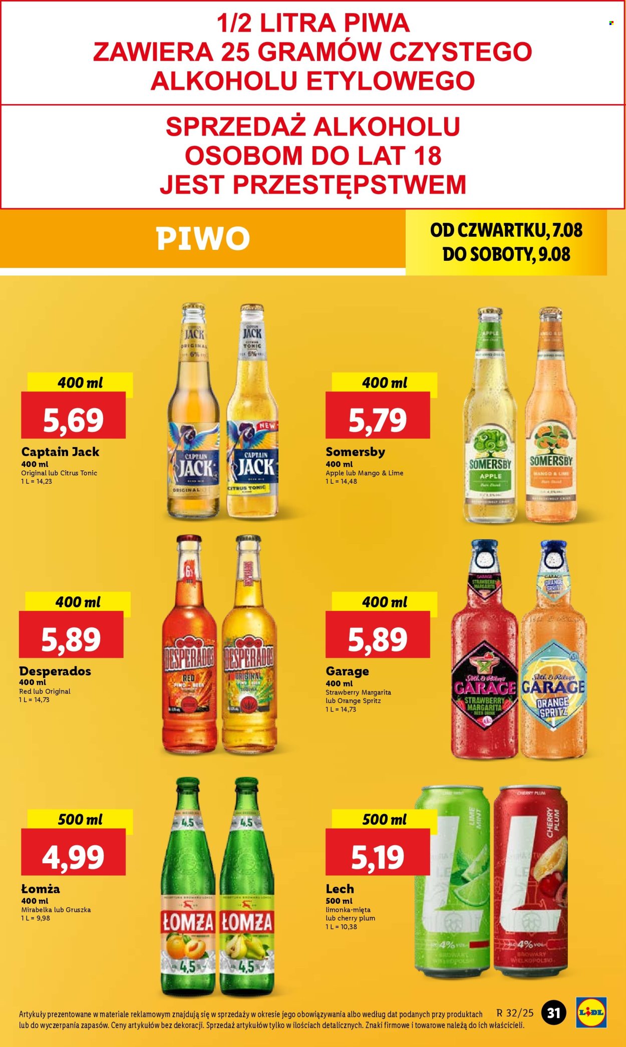 Gazetka Lidl - 7.08.2025 - 9.08.2025. Strona 39