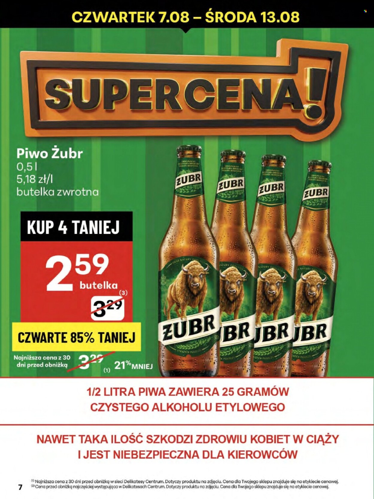 Gazetka Delikatesy Centrum - 7.08.2025 - 13.08.2025. Strona 7